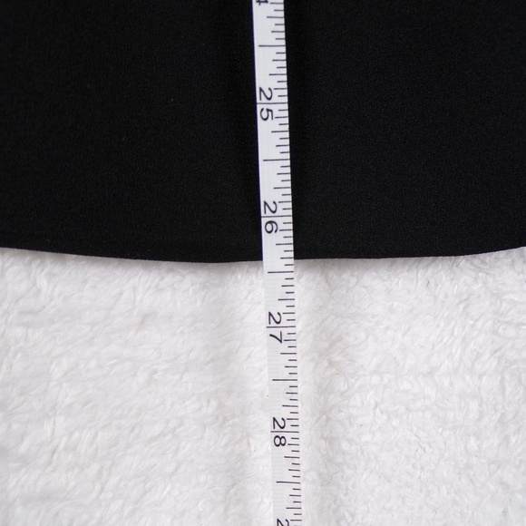 Karen Lawrence by MATTHEW Women's black/white Press-on button Jacket Size 6 - Picture 6 of 12